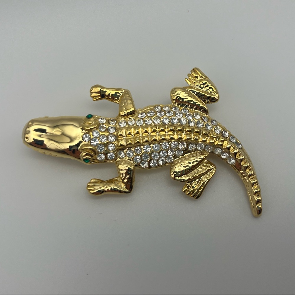 Alligator Brooch Pin